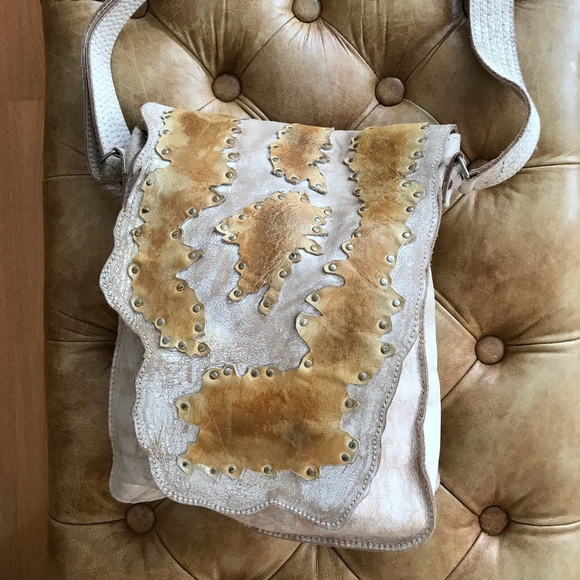 Bed Stu Handbags - Bed Stu Leather Shoulder Bag Bohemian Hippie Chic